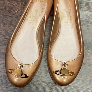 Melissa Vivienne Westwood + Space Love V ballet flat